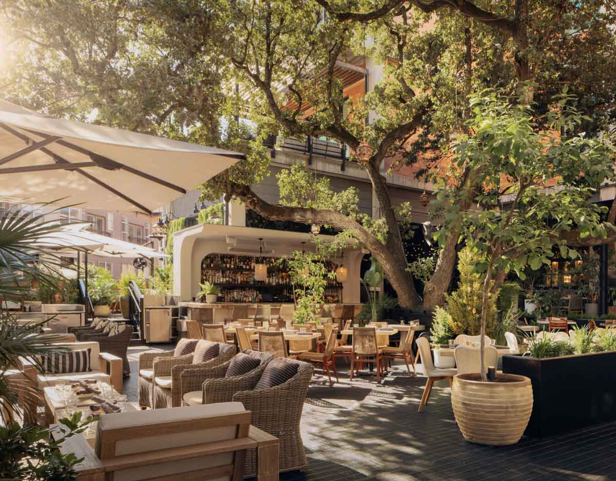 Aba Restaurant Austin Texas Dog-Friendly Restaurant and Patio