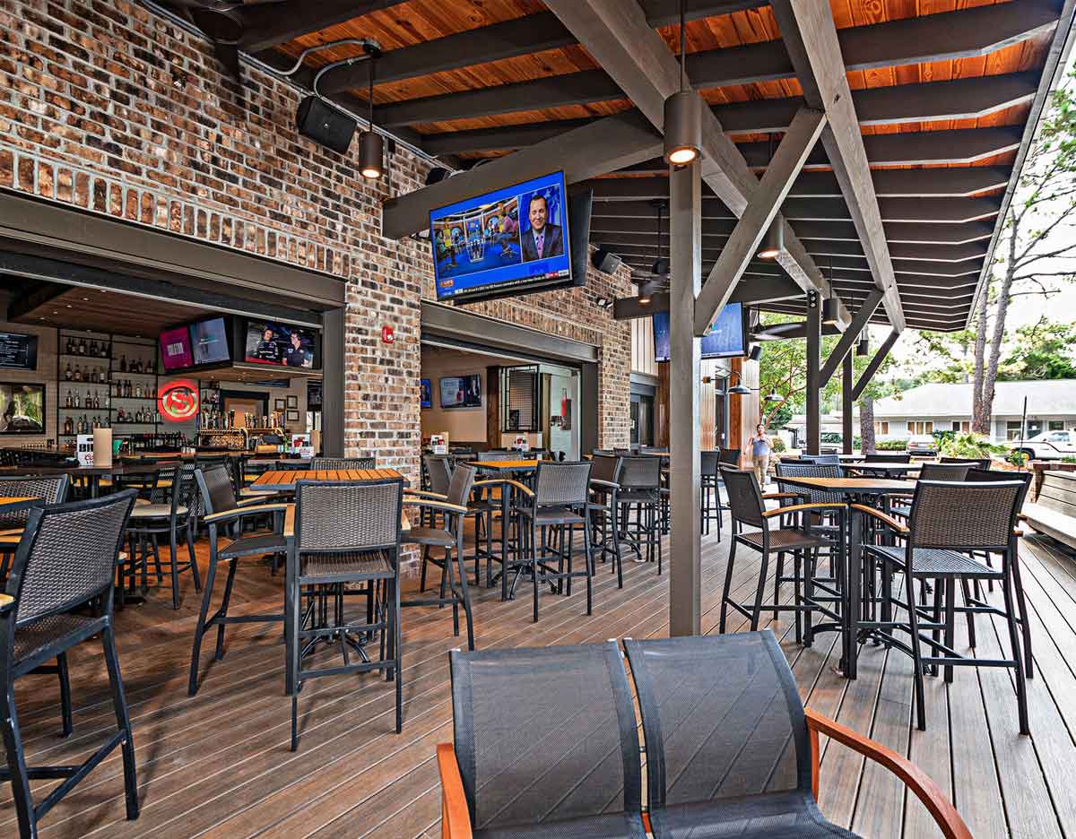 Smokehouse BBQ Hilton Head South Carolina Dog-Friendly Restaurant and Patio