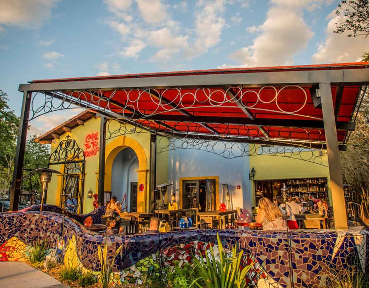 Cafe Tu Tu Tango Orlando Florida Dog-Friendly Restaurant & Patio